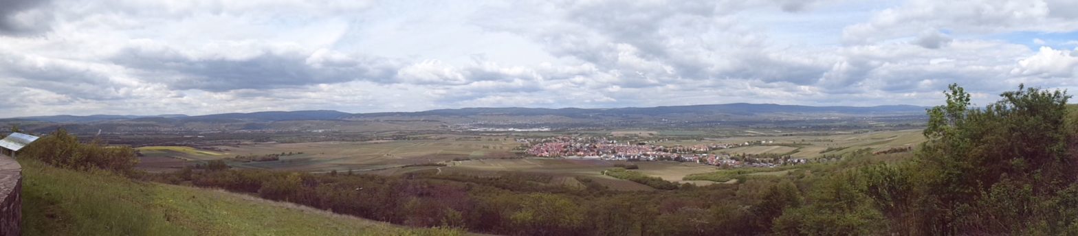 Panoramablick Friedenskreuz